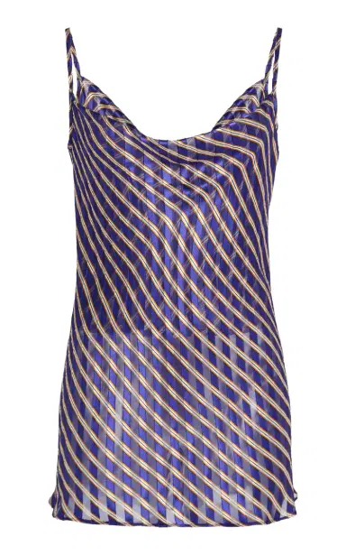 Dries Van Noten Chai Striped Devouré Camisole | Thumbnail 6