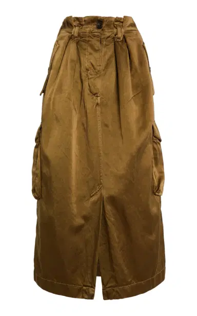 Dries Van Noten Savannah Cotton-Blend Midi Skirt | Thumbnail 6 Dries Van Noten Savannah Cotton-Blend Midi Skirt | Thumbnail 6