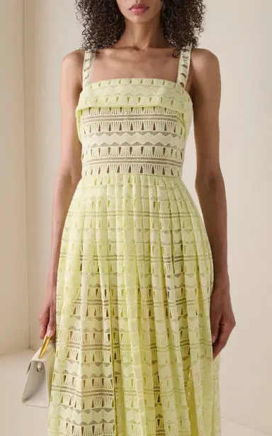 Elie Saab Macrame Maxi Dress | Thumbnail 3