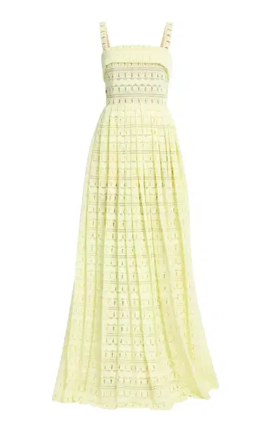 Elie Saab Macrame Maxi Dress | Thumbnail 1