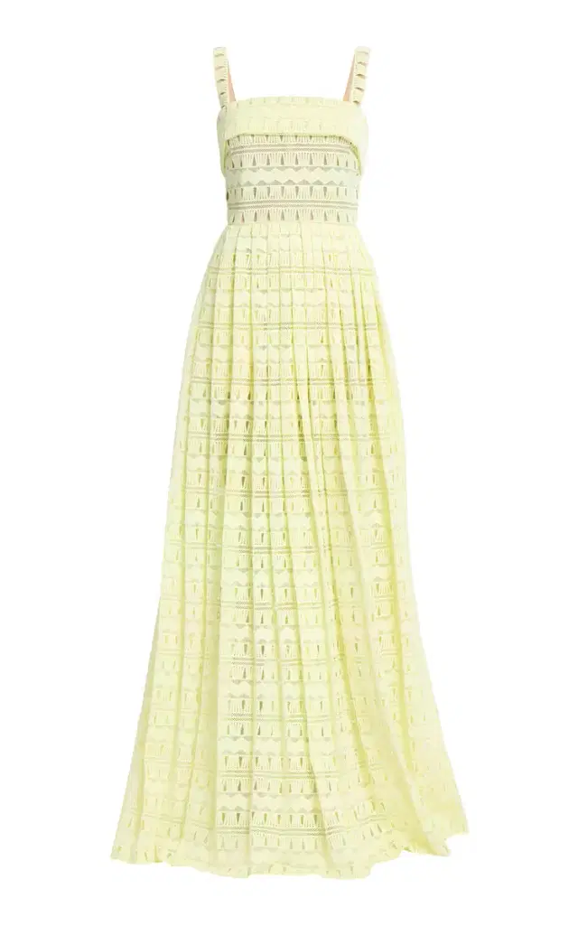 Elie Saab Macrame Maxi Dress