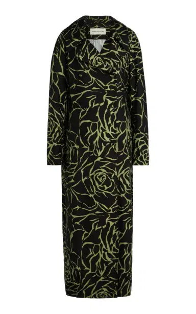 Dries Van Noten Rolana Printed Twill Trench Coat | Thumbnail 5 Dries Van Noten Rolana Printed Twill Trench Coat | Thumbnail 5