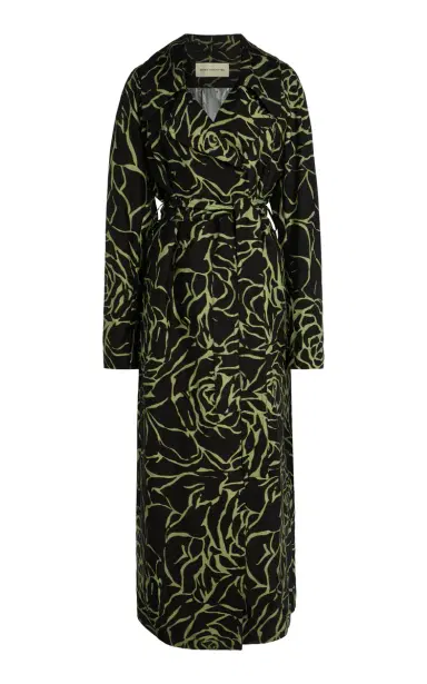 Dries Van Noten Rolana Printed Twill Trench Coat | Thumbnail 7 Dries Van Noten Rolana Printed Twill Trench Coat | Thumbnail 7
