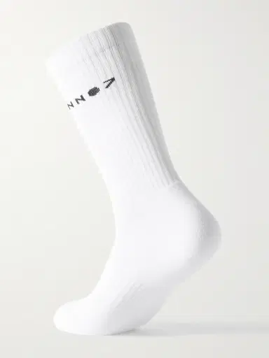 NN07 Three-Pack Logo-Jacquard Ribbed Cotton-Blend Socks - Men | Thumbnail 2 NN07 Three-Pack Logo-Jacquard Ribbed Cotton-Blend Socks - Men | Thumbnail 2