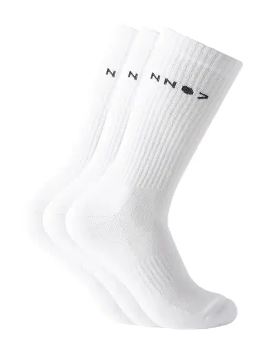 NN07 Three-Pack Logo-Jacquard Ribbed Cotton-Blend Socks - Men | Thumbnail 1 NN07 Three-Pack Logo-Jacquard Ribbed Cotton-Blend Socks - Men | Thumbnail 1