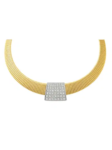 Wish Fine Jewelry 1.07ct Diamond 18K Gold Italian Necklace | Thumbnail 1 Wish Fine Jewelry 1.07ct Diamond 18K Gold Italian Necklace | Thumbnail 1
