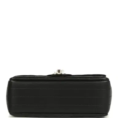 Chanel Chanel Mini Chevron Classic Rectangular Flap Bag Black Lambskin Light Gold Hardware | Thumbnail 6 Chanel Chanel Mini Chevron Classic Rectangular Flap Bag Black Lambskin Light Gold Hardware | Thumbnail 6
