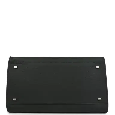 The Row The Row Soft Margaux 15 Bag Dark Pine Calfskin Silver Hardware | Thumbnail 6 The Row The Row Soft Margaux 15 Bag Dark Pine Calfskin Silver Hardware | Thumbnail 6