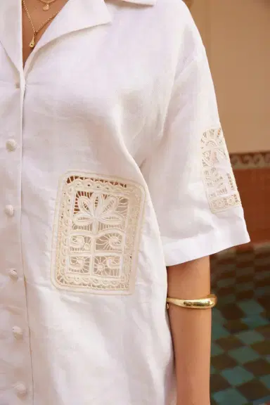 ALÉMAIS Rosemary Embroidered Shirt | Thumbnail 4 ALÉMAIS Rosemary Embroidered Shirt | Thumbnail 4