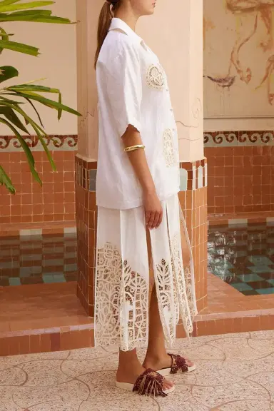 ALÉMAIS Rosemary Embroidered Shirt | Thumbnail 5 ALÉMAIS Rosemary Embroidered Shirt | Thumbnail 5