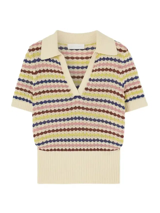 Awaken Striped Cotton-blend Polo Shirt