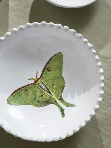 Astier De Villatte + John Derian Printed Ceramic Soup Plate | Thumbnail 3