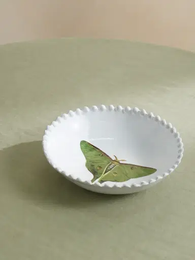 Astier De Villatte + John Derian Printed Ceramic Soup Plate | Thumbnail 1