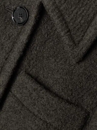Proenza Schouler Kinsley Cropped Wool-blend Bouclé-twill Jacket | Thumbnail 5