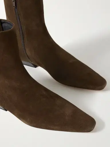 Staud Wally Suede Ankle Boots | Thumbnail 4 Staud Wally Suede Ankle Boots | Thumbnail 4