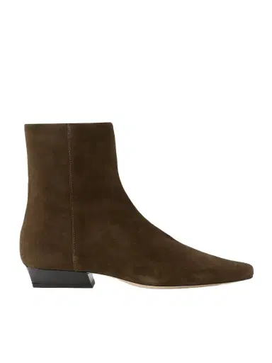 Staud Wally Suede Ankle Boots | Thumbnail 1 Staud Wally Suede Ankle Boots | Thumbnail 1