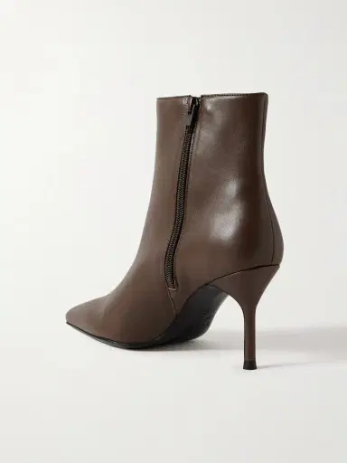 Staud Sebastian Leather Ankle Boots | Thumbnail 3