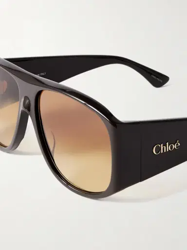 Chloé Izia Aviator-style Acetate Sunglasses | Thumbnail 4 Chloé Izia Aviator-style Acetate Sunglasses | Thumbnail 4