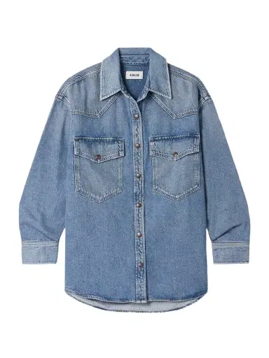 AGOLDE Lotta Denim Shirt | Thumbnail 1 AGOLDE Lotta Denim Shirt | Thumbnail 1