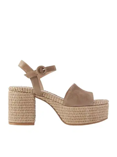 Gianvito Rossi Carol 35 Suede Platform Sandals | Thumbnail 1