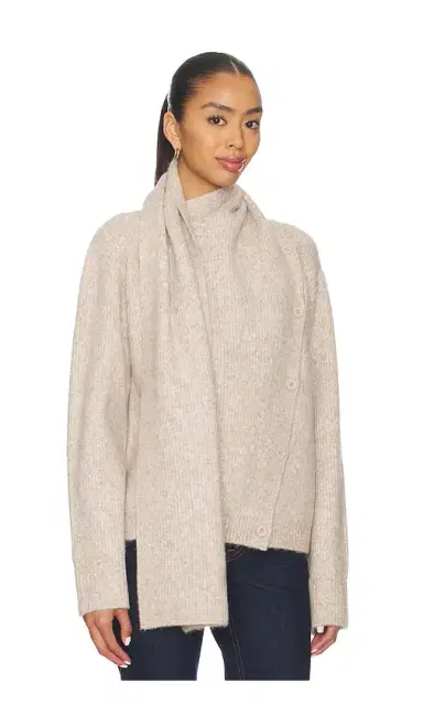 Lovers and Friends Oren Scarf Neck Cardigan | Thumbnail 2