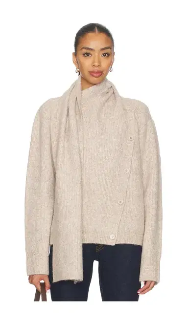 Lovers and Friends Oren Scarf Neck Cardigan | Thumbnail 1