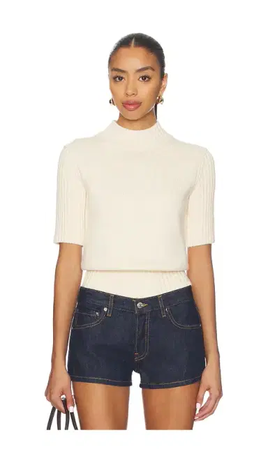 Lovers and Friends Katt Short Sleeve Sweater | Thumbnail 1 Lovers and Friends Katt Short Sleeve Sweater | Thumbnail 1