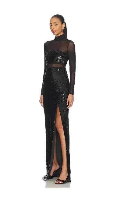 Likely Sequin Andie Gown | Thumbnail 2 Likely Sequin Andie Gown | Thumbnail 2