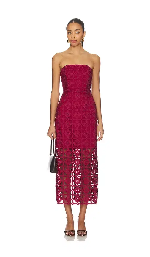 MILLY Katie Tile Lace Dress