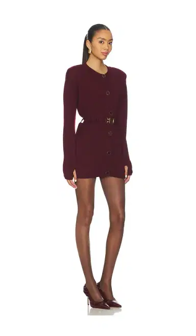 Rowen Rose Long Sleeve Mini Dress | Thumbnail 2
