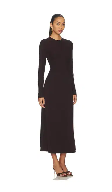 Vince Curved Seam Rouched Dress | Thumbnail 2