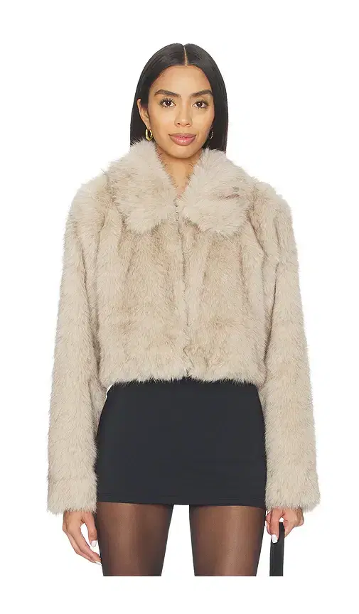Lovers and Friends Silas Faux Fur Coat