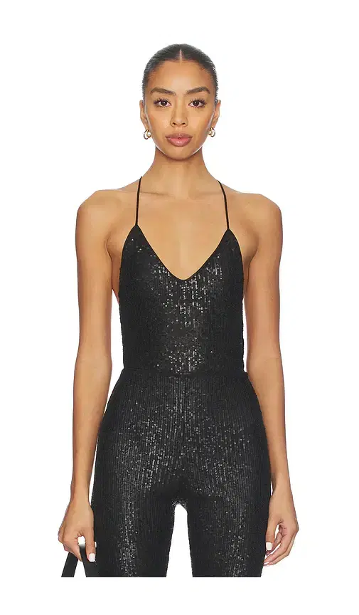 Norma Kamali Low Back Fara Slip Mio