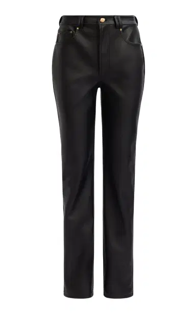 Aje Elodie Mid-Rise Bootleg Pants - Black | Thumbnail 1
