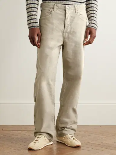 Visvim Fluxus 01 Straight-Leg Cotton-Twill Trousers - Men | Thumbnail 3 Visvim Fluxus 01 Straight-Leg Cotton-Twill Trousers - Men | Thumbnail 3