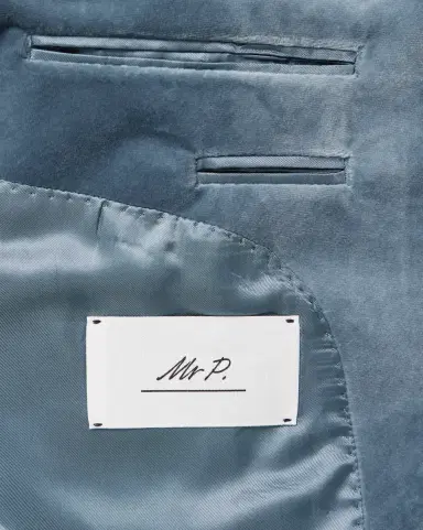 MR P. Slim-Fit Shawl-Collar Cotton-Velvet Tuxedo Jacket - Men | Thumbnail 6