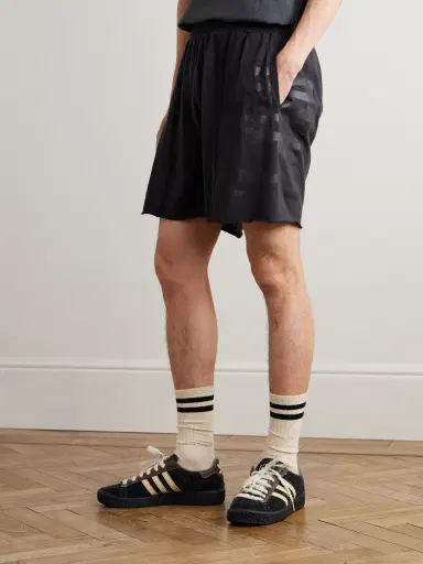 Gallery Dept. Dept Fitness Straight-Leg Printed Cotton-Jersey Shorts - Men | Thumbnail 3 Gallery Dept. Dept Fitness Straight-Leg Printed Cotton-Jersey Shorts - Men | Thumbnail 3