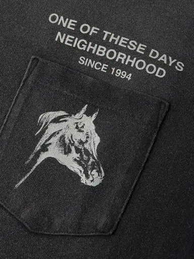 Neighborhood One of These Days Logo-Print Cotton-Jersey T-Shirt - Men | Thumbnail 4