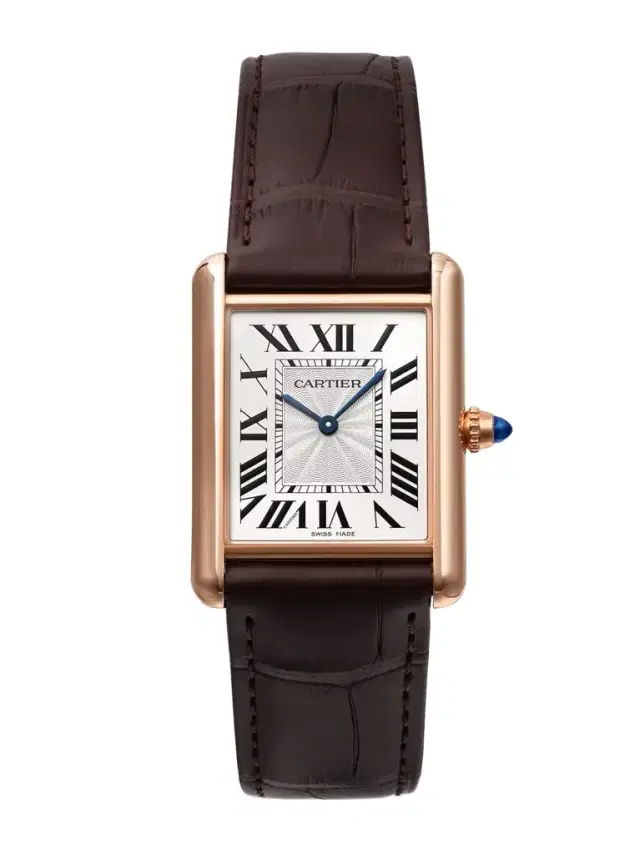 Cartier Tank Louis  Medium 18-karat Gold Watch