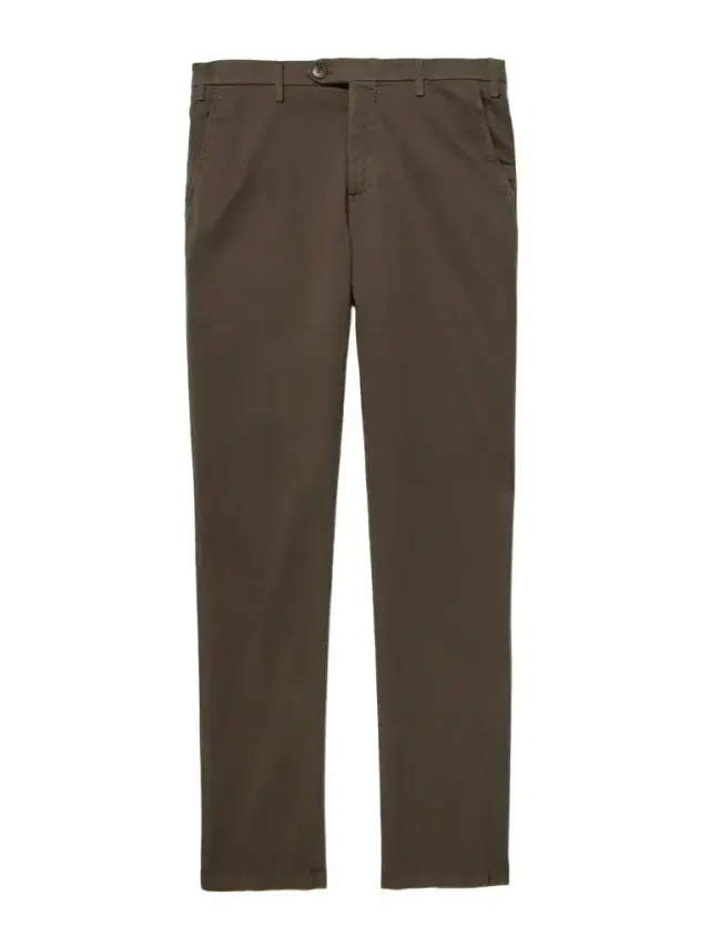 Canali Slim-Fit Tapered Cotton-Blend Twill Trousers - Men
