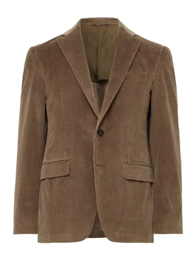 Kei Slim-Fit Cotton-Blend Corduroy Suit Jacket - Men