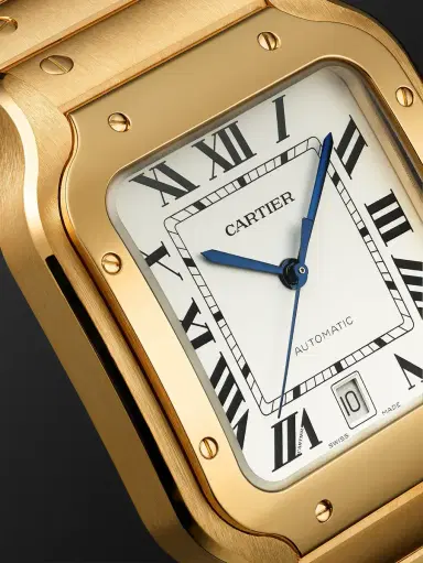Cartier Santos De Large Automatic 18-Karat Gold Watch, Ref. WGSA0029 - Men | Thumbnail 5 Cartier Santos De Large Automatic 18-Karat Gold Watch, Ref. WGSA0029 - Men | Thumbnail 5