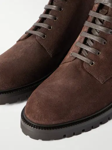 Brunello Cucinelli Polacco Suede Boots - Men | Thumbnail 5 Brunello Cucinelli Polacco Suede Boots - Men | Thumbnail 5