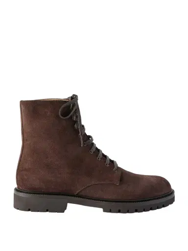Brunello Cucinelli Polacco Suede Boots - Men | Thumbnail 1 Brunello Cucinelli Polacco Suede Boots - Men | Thumbnail 1