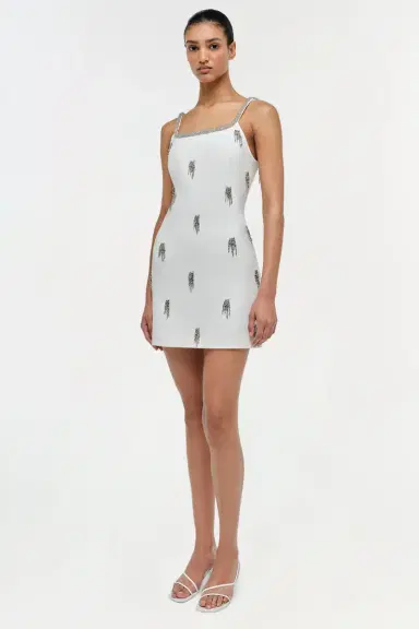 Simkhai Amy Embellished Mini Dress | Thumbnail 2