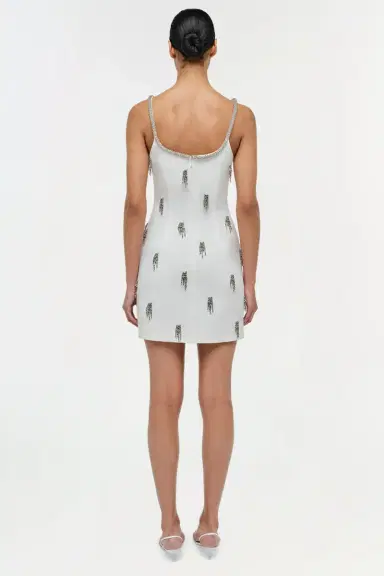 Simkhai Amy Embellished Mini Dress | Thumbnail 4