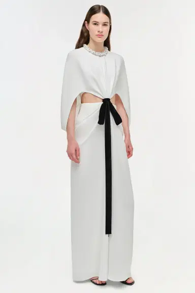 Simkhai Annette Cape Gown | Thumbnail 2 Simkhai Annette Cape Gown | Thumbnail 2