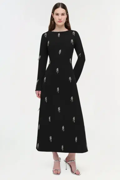 Simkhai Coretta Embellished Midi Dress | Thumbnail 2