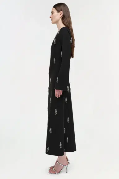 Simkhai Coretta Embellished Midi Dress | Thumbnail 3