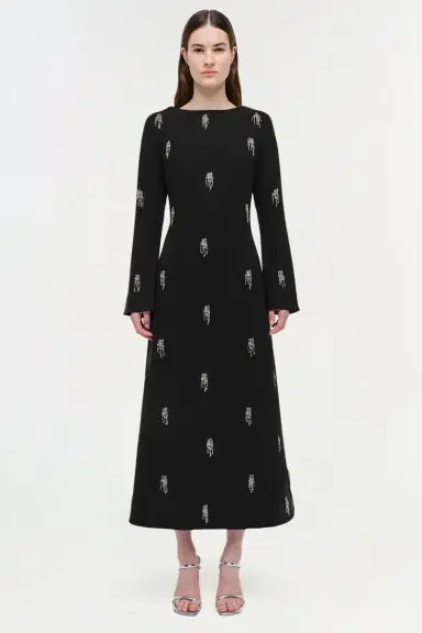 Simkhai Coretta Embellished Midi Dress | Thumbnail 5